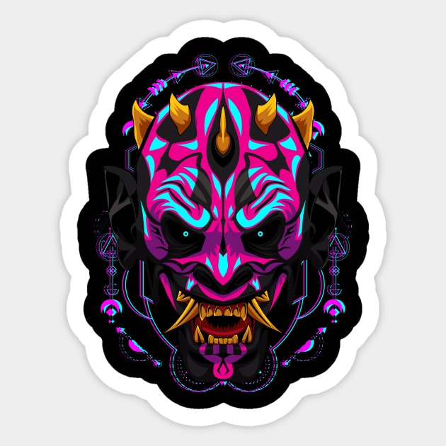 devil Sticker by SHINIGAMII